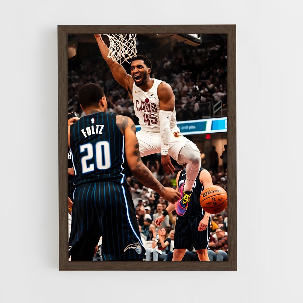 Poster Dunk de Donovan – affiche Basketball (vue 5)